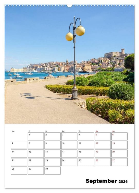Produktbild: Gaeta Italien (Wandkalender 2026 DIN A2 hoch), CALVENDO Monatskalender