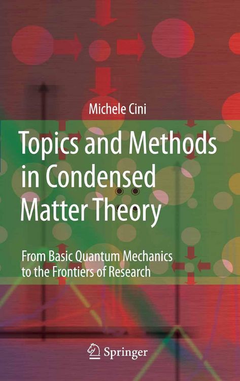 Produktbild: Topics and Methods in Condensed Matter Theory
