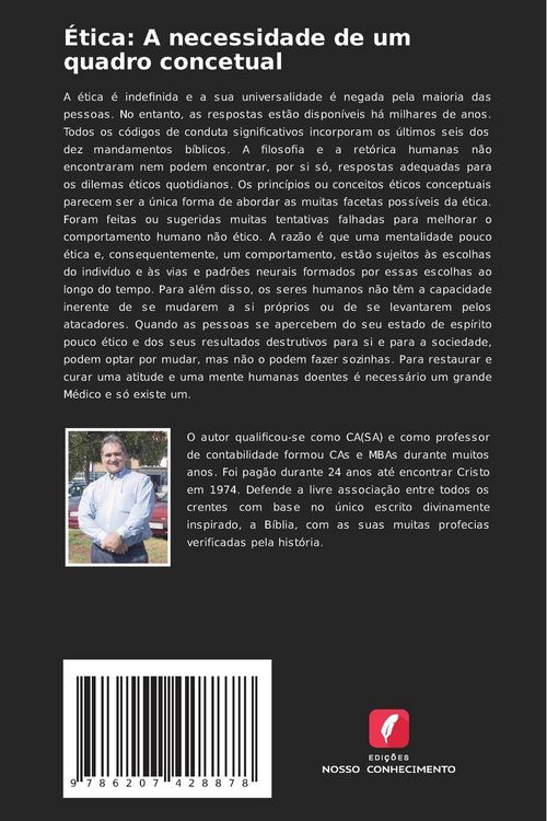 Produktbild: &Eacute;tica: A necessidade de um quadro concetual