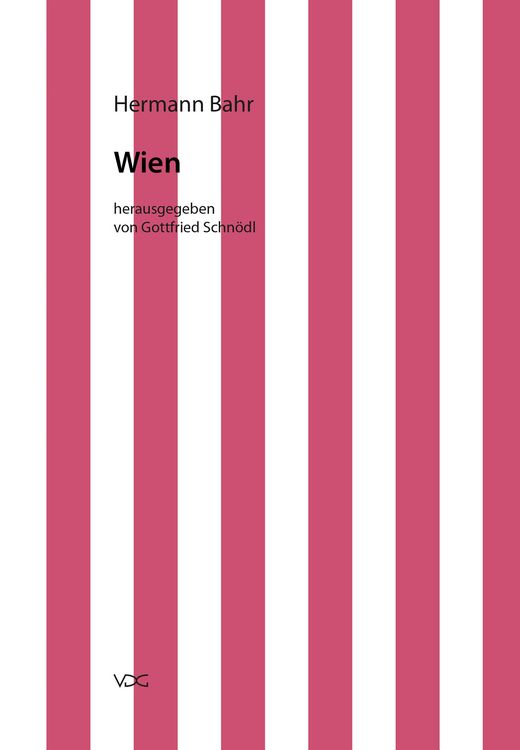 Produktbild: Hermann Bahr / Wien