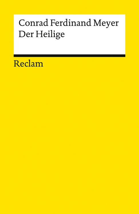 Produktbild: Der Heilige. Novelle