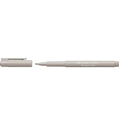 Produktbild: Faber-Castell Faserschreiber Broadpen 1554 grau