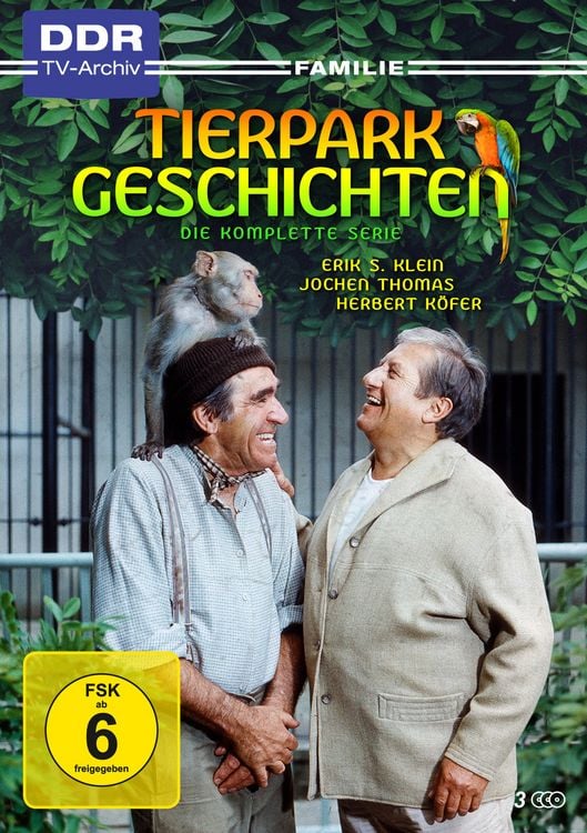 Produktbild: Tierparkgeschichten - Die komplette Serie (DDR TV-Archiv) [3 DVDs]