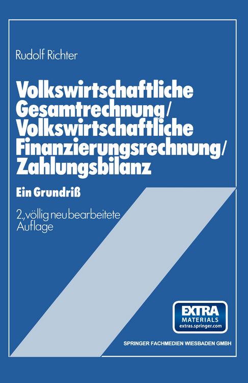 Produktbild: Volkswirtschaftliche Gesamtrechnung &mdash; Volkswirtschaftliche Finanzierungsrechnung &mdash; Zahlungsbilanz