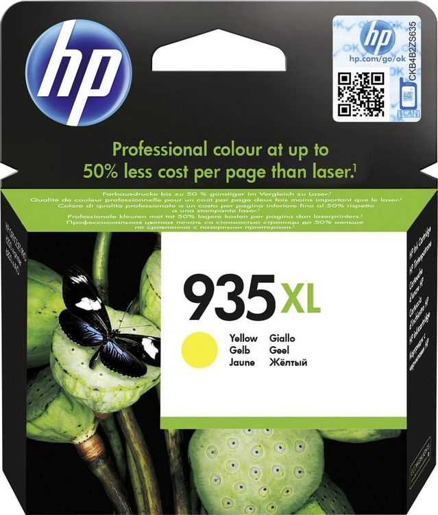 Produktbild: HP 935XL Druckerpatrone Original Gelb C2P26AE Tinte
