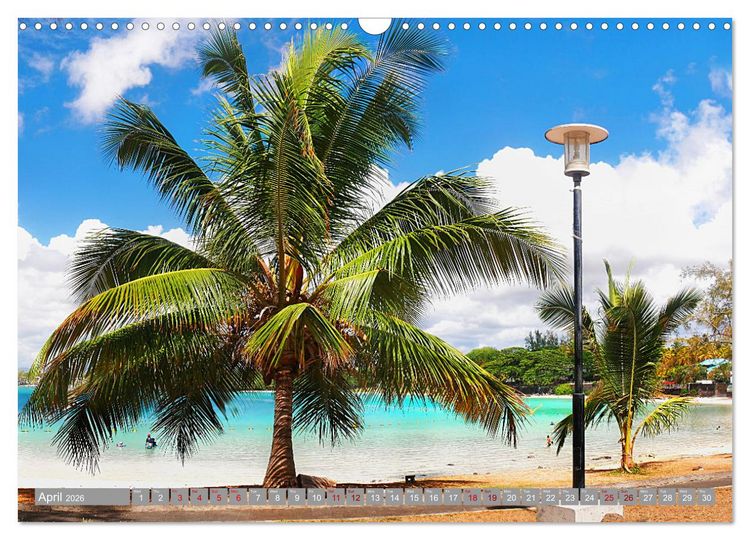 Produktbild: Mauritius A Tropical Paradise in The Indian Ocean (Wall Calendar 2026 DIN A3 landscape), CALVENDO 12 Month Wall Calendar