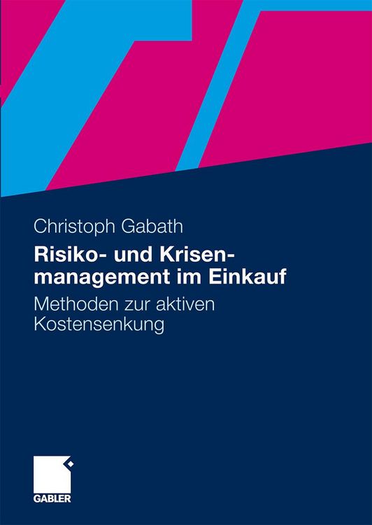 Produktbild: Risiko- und Krisenmanagement im Einkauf