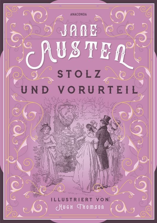 Produktbild: Jane Austen, Stolz und Vorurteil. Illustrierte Schmuckausgabe mit Goldpr&auml;gung
