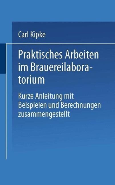 Produktbild: Praktisches Arbeiten im Brauereilaboratorium