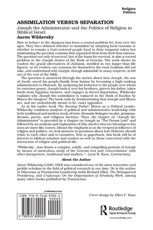 Produktbild: Assimilation Versus Separation