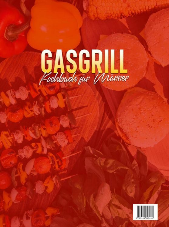 Produktbild: Gasgrill Kochbuch f&uuml;r M&auml;nner