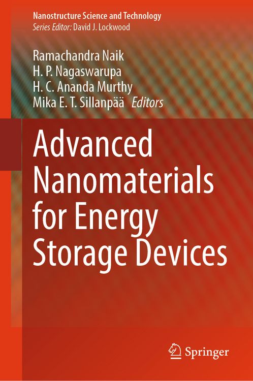 Produktbild: Advanced Nanomaterials for Energy Storage Devices