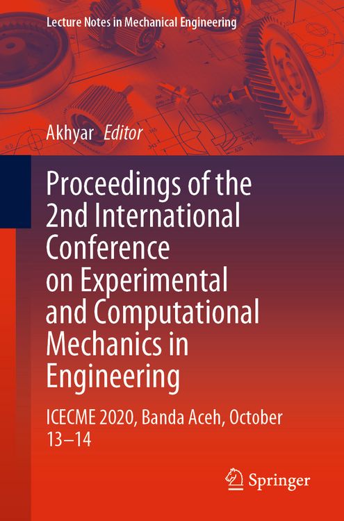 Produktbild: Proceedings of the 2nd International Conference on Experimental and Computational Mechanics in Engineering