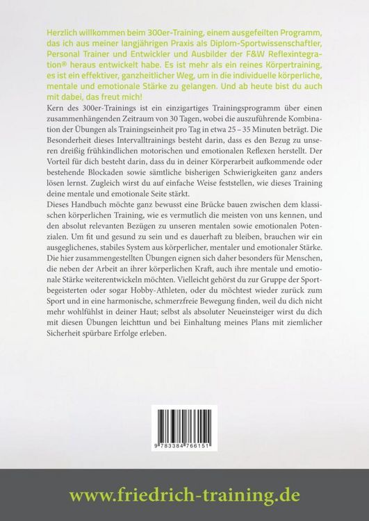 Produktbild: Das 300er-Training