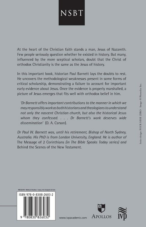Produktbild: Jesus and the Logic of History
