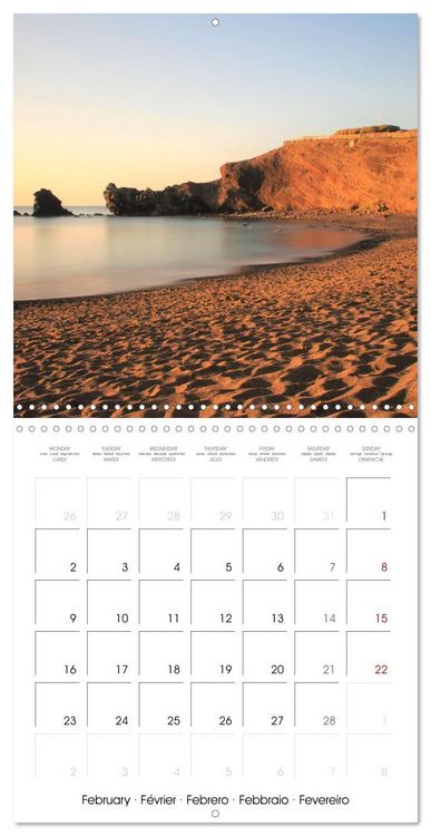 Produktbild: H&eacute;rault Cap d'Agde (Calendrier mural carr&eacute; 2026 30x30 cm) Calendrier double avec une page pour vos prises de notes