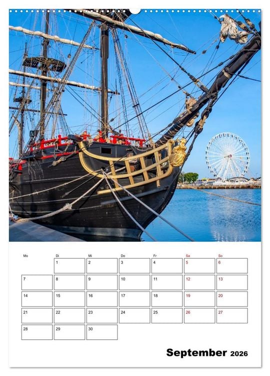 Produktbild: Saint Malo - Reiseplaner (hochwertiger Premium Wandkalender 2026 DIN A2 hoch), Kunstdruck in Hochglanz
