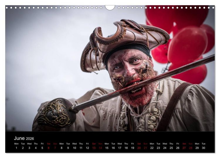 Produktbild: The walking dead (Wall Calendar 2026 DIN A3 landscape), CALVENDO 12 Month Wall Calendar