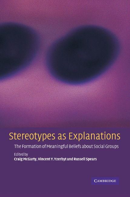 Produktbild: Stereotypes as Explanations