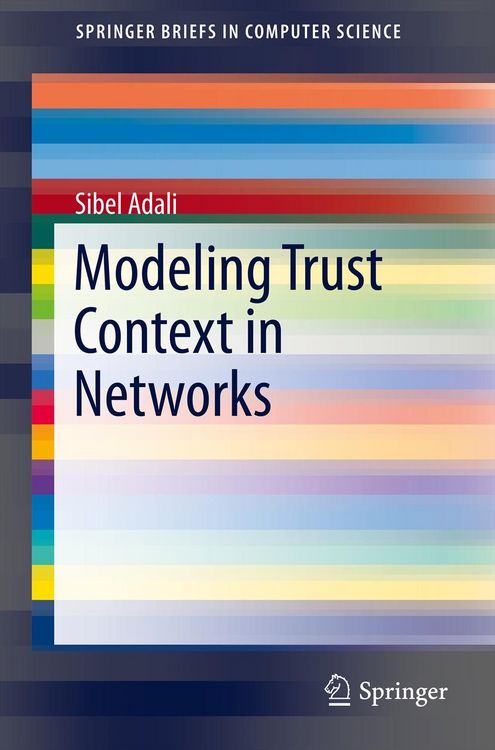 Produktbild: Modeling Trust Context in Networks