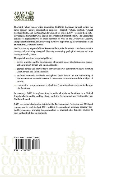 Produktbild: National Vegetation Classification - Users' Handbook