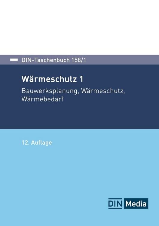 Produktbild: DIN-Taschenbuch 158/1