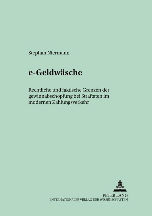 Produktbild: &laquo;e-Geldw&auml;sche&raquo;