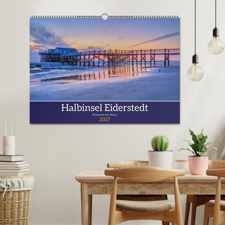 Produktbild: Halbinsel Eiderstedt - Momente der Natur (Wandkalender 2027 DIN A2 quer), CALVENDO Monatskalender