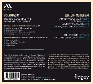 Produktbild: Tchaikovsky: Quatuor ... cordes & Souvenir de Floren