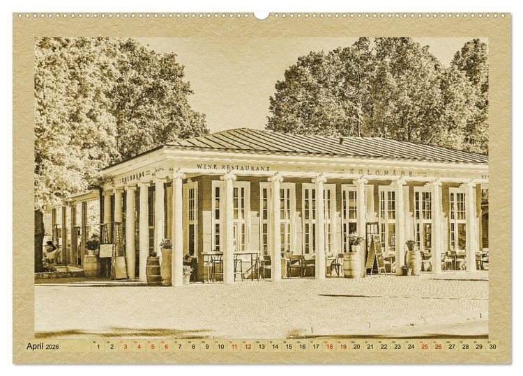 Produktbild: Riga &ndash; Ein Kalender im Zeitungsstil (hochwertiger Premium Wandkalender 2026 DIN A2 quer), Kunstdruck in Hochglanz