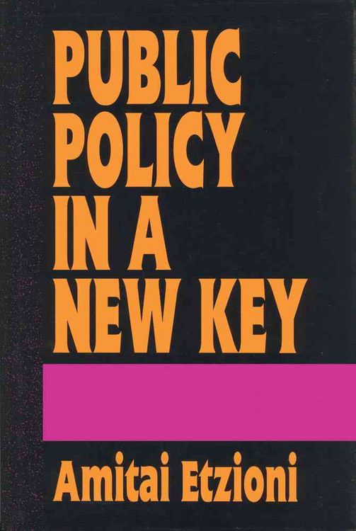 Produktbild: Public Policy in a New Key