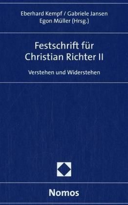 Produktbild: Festschrift f&uuml;r Christian Richter II