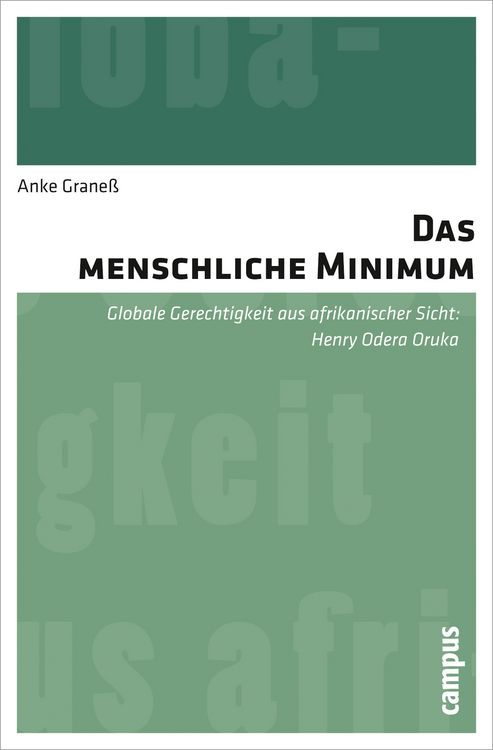 Produktbild: Das menschliche Minimum