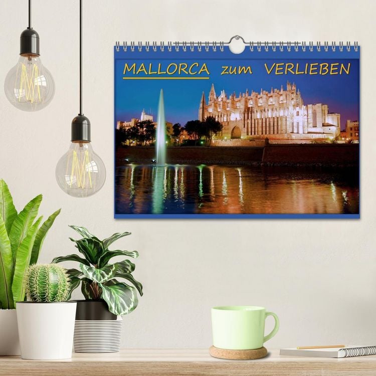 Produktbild: MALLORCA zum VERLIEBEN (Wandkalender 2026 DIN A4 quer), CALVENDO Monatskalender