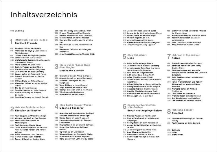 Produktbild: Letters of Art: K&uuml;nstlerbriefe von Michelangelo bis Frida Kahlo