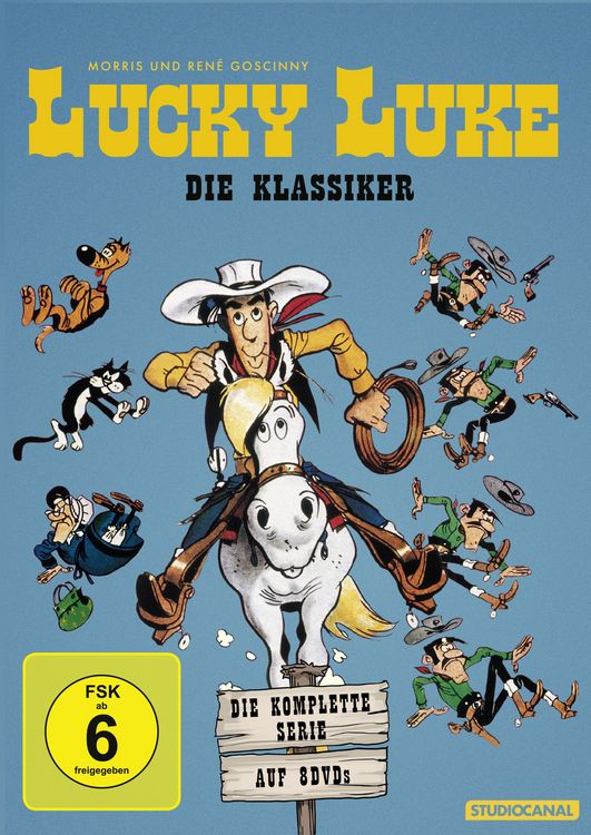 Produktbild: Lucky Luke - Die Klassiker / Die komplette Serie [8 DVDs]