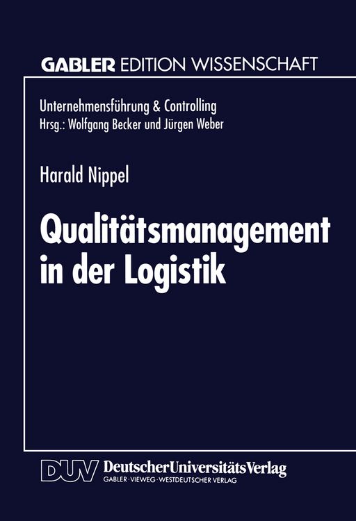 Produktbild: Qualit&auml;tsmanagement in der Logistik
