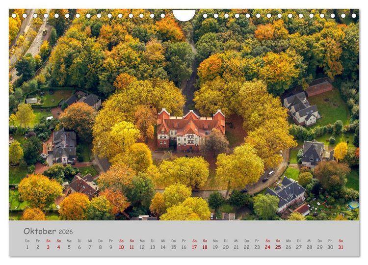 Produktbild: Das Ruhrgebiet Industrieromantik und Natur (Wandkalender 2026 DIN A4 quer), CALVENDO Monatskalender