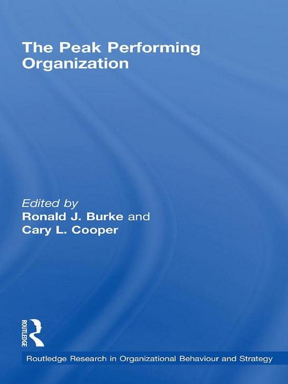 Produktbild: The Peak Performing Organization