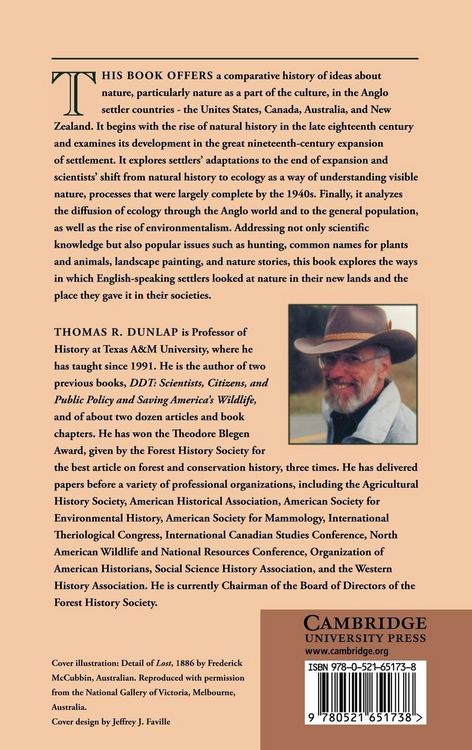 Produktbild: Nature and the English Diaspora