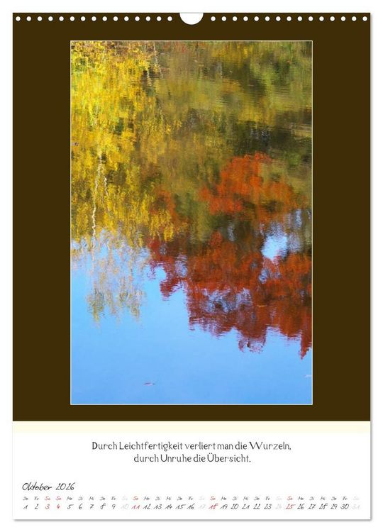 Produktbild: Der Buddhistische Weisheiten Kalender (Wandkalender 2026 DIN A3 hoch), CALVENDO Monatskalender