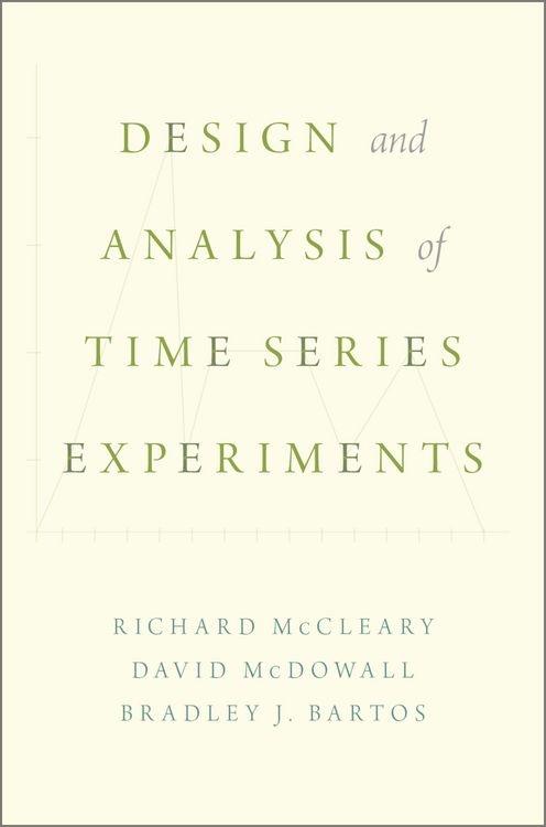 Produktbild: Design and Analysis of Time Series Experiments