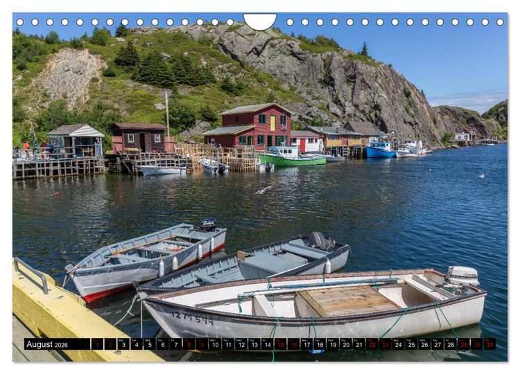 Produktbild: Island of Newfoundland (Wall Calendar 2026 DIN A4 landscape), CALVENDO 12 Month Wall Calendar