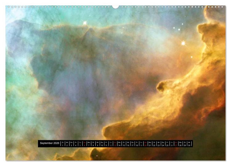Produktbild: Planetarischer Nebel (Wandkalender 2026 DIN A2 quer), CALVENDO Monatskalender