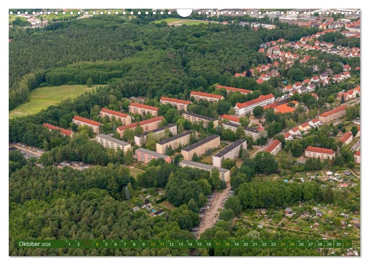 Produktbild: Eberswalde in Luftbildern (Wandkalender 2026 DIN A3 quer), CALVENDO Monatskalender