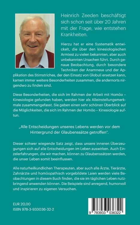 Produktbild: Alleinstellungsmerkmale in der Hom&ouml;o-Kinesiologie