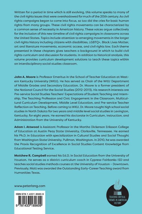 Produktbild: Teaching the Struggle for Civil Rights, 1977-Present
