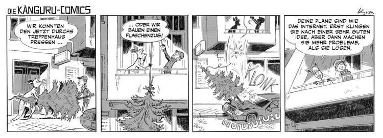 Produktbild: Die K&auml;nguru-Comics 1: Also ICH k&ouml;nnte das besser