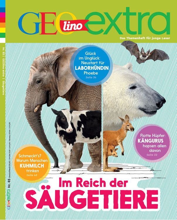 Produktbild: GEOlino Extra / GEOlino extra 85/2020 - Im Reich der S&auml;ugetiere