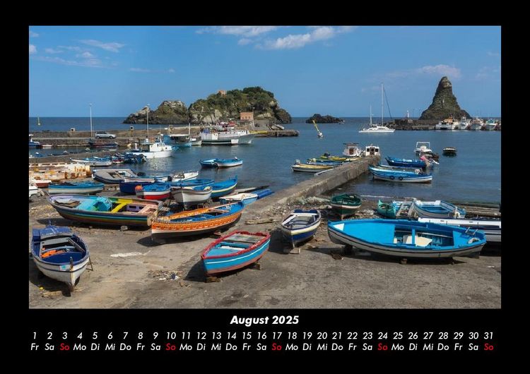 Produktbild: Schiffe 2025 Fotokalender DIN A3